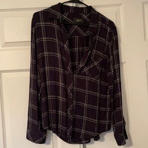 Rails Flannel Button-Up Shirt - Size Small
